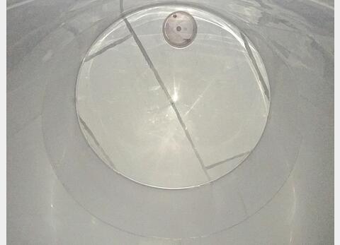 Cuve Inox cylindrique verticale - fond plat de 43 000 litres