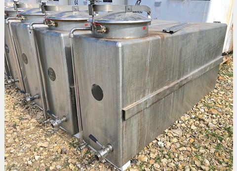 Cuve de stockage inox - Volume : 1000 litres