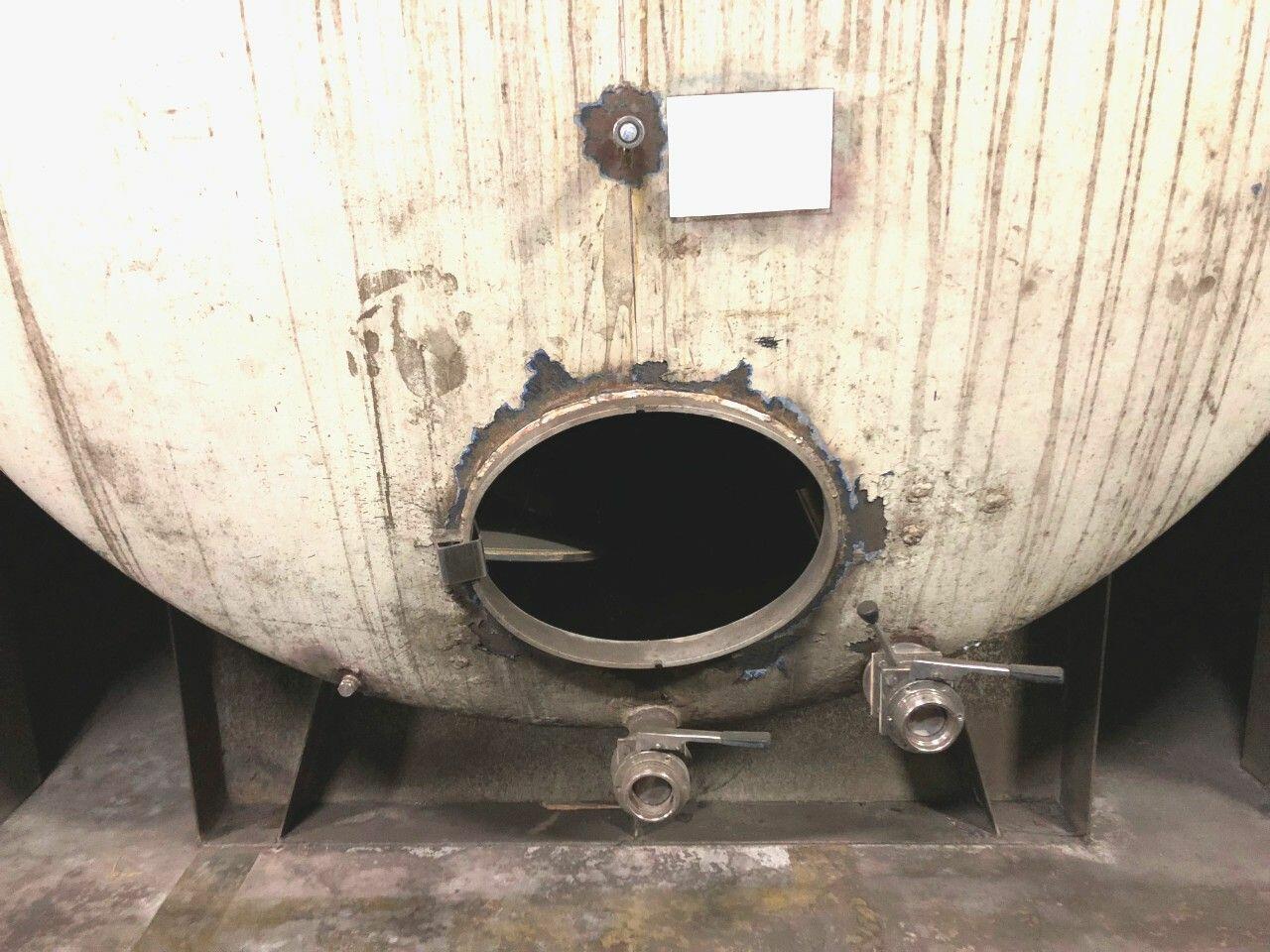 Cuve de stockage acier revêtu - Volume : 19000 litres (190 HL)