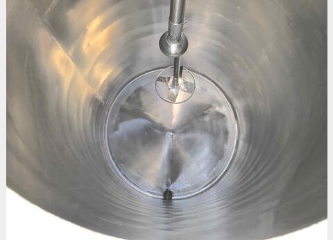 Cuve de mélange inox - Volume : 2000 litres