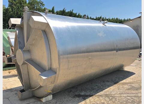 Cuve Inox cylindrique verticale - de 30 000 litres (2 X 150 hls)