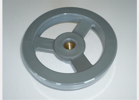 Volant de serrage (porte/trappe) - M18 - diamètre 160 - nylon