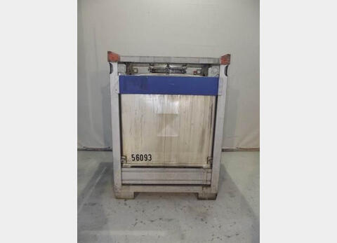 Container INOX 304L sur chassis - Capacité : 1000 litres