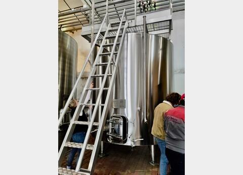 316L stainless steel tank - Insulated and temperature-controlled