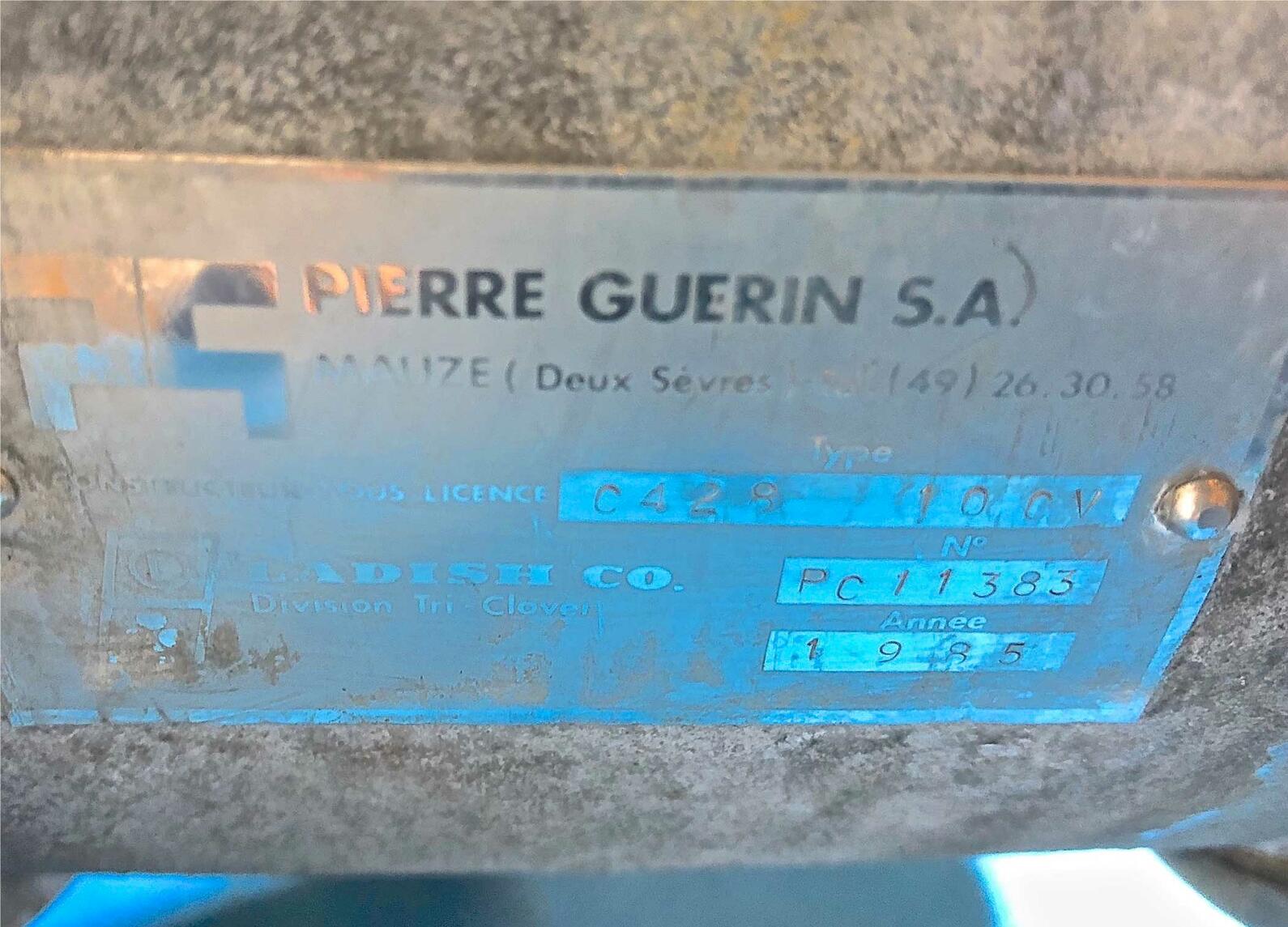 Pompe centrifuge inox - Marque : PIERRE GUERIN