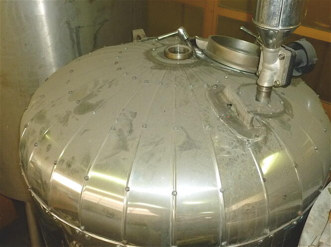 Cuve de stockage en INOX isolée - Volume : 400 litres
