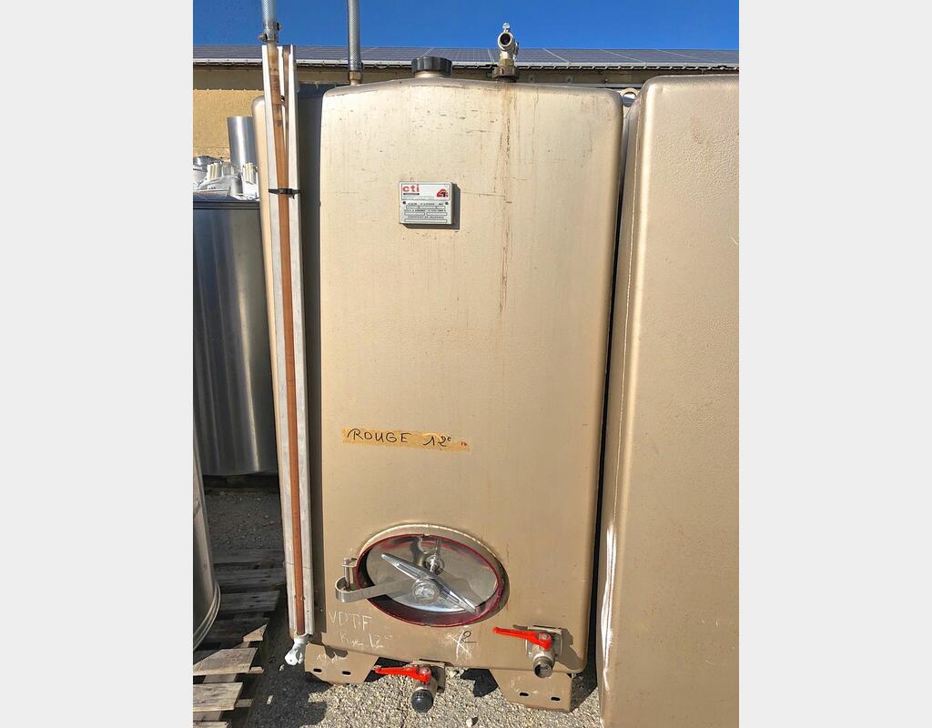 Cuve Acier Emaillé - 1800 litres
