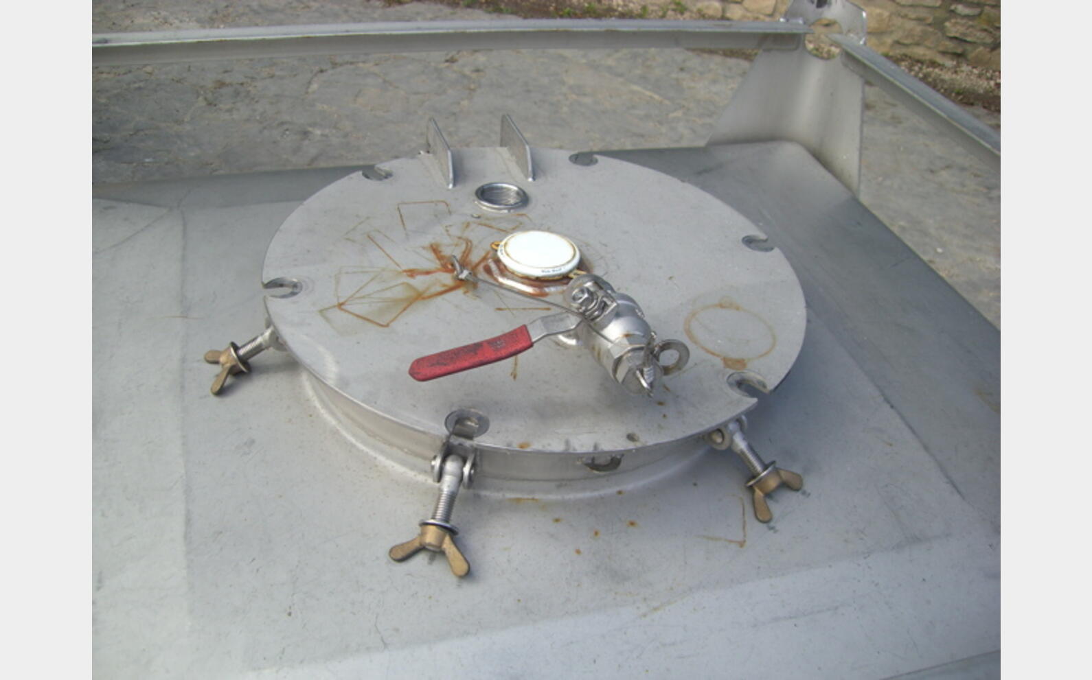 conteneur INOX 304L 665 litres