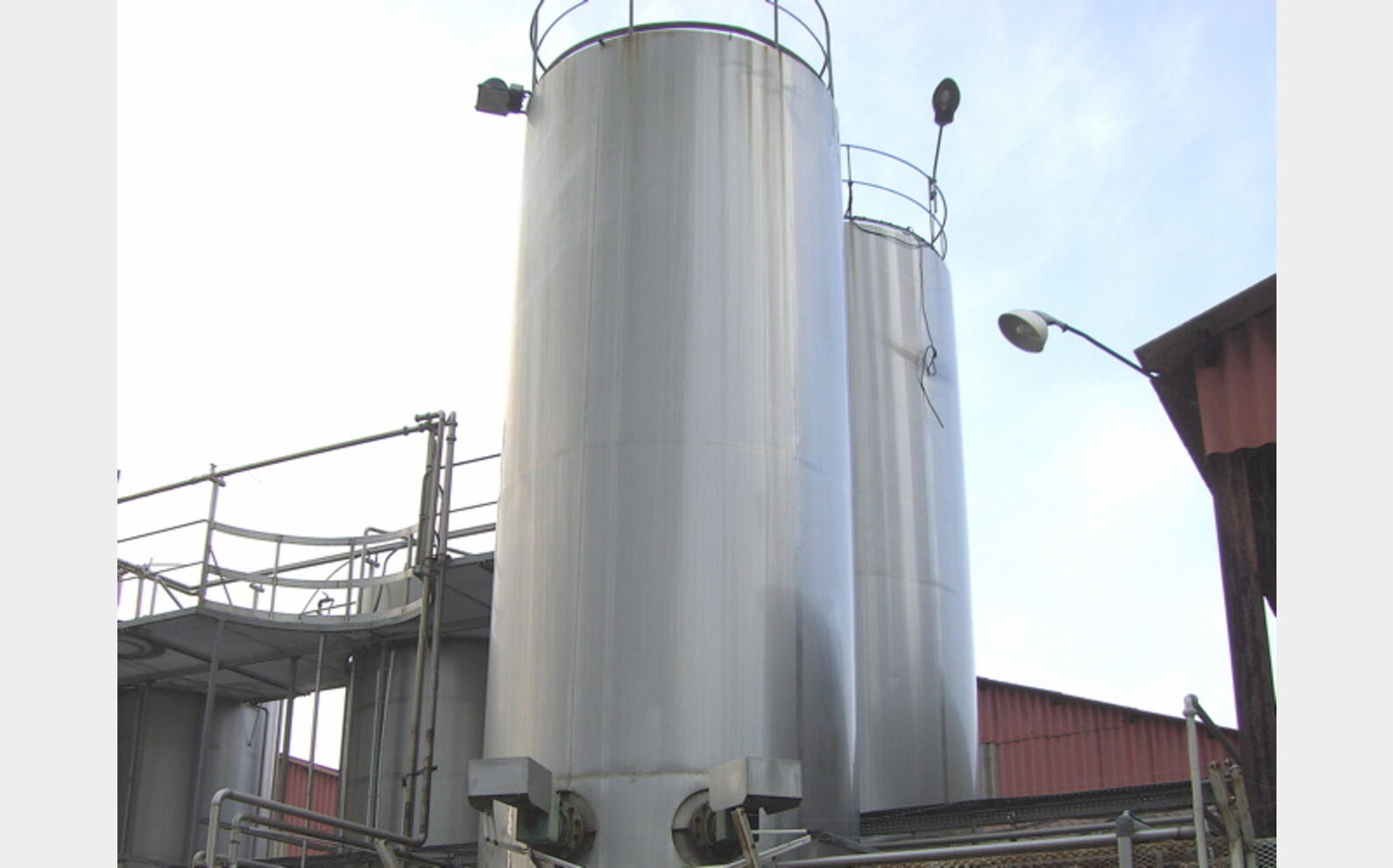 Cuve verticale INOX 304 de 500 hls, occasion