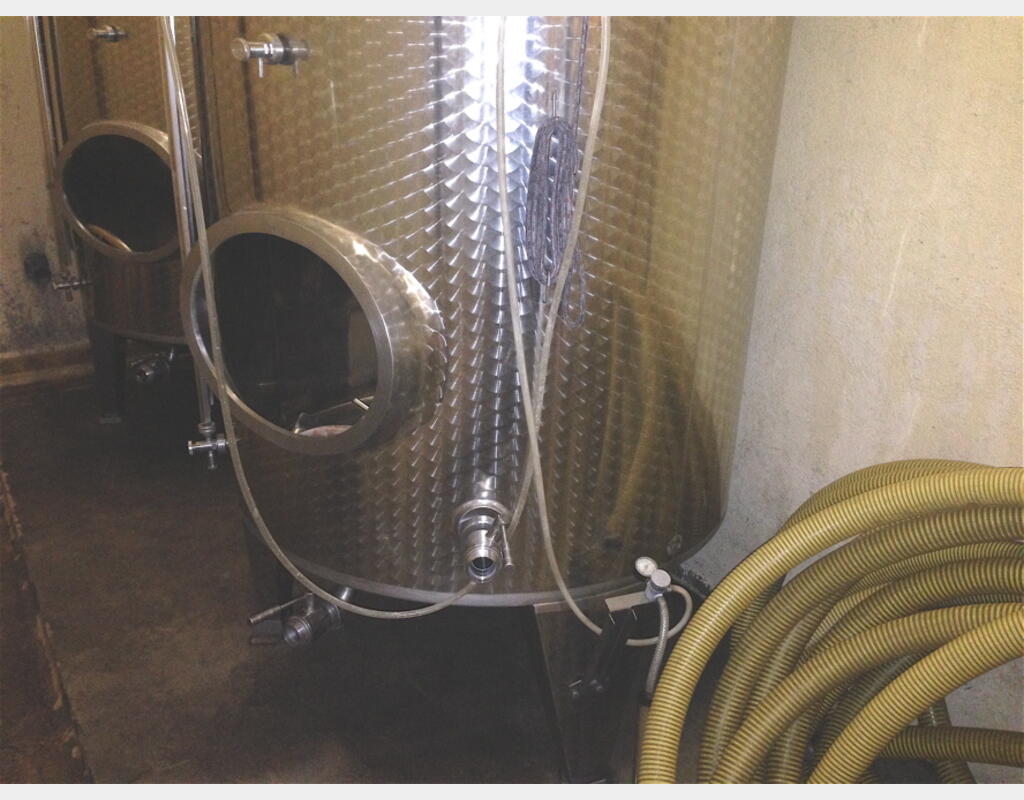 Cuve à chapeau flottant en INOX 304 - Volume : 2000 litres
