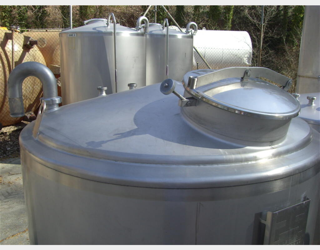 Cuve réchauffée en INOX 316L (1.4404) - Marque : PIERRE GUERIN