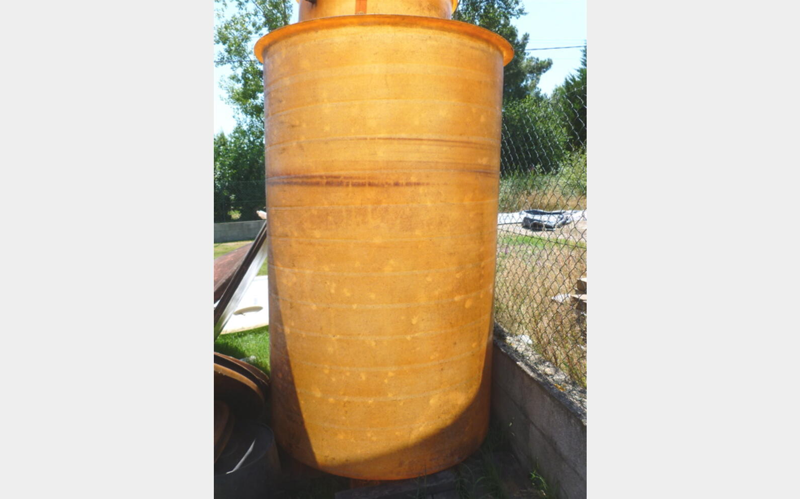 cuve stockage polyester