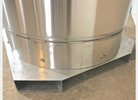 Cuve inox 304 - Base palettisable 15.28 HL (1528 Litres) ARSILAC