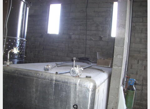 Cuve de stockage inox 12m3 Provenance agroalimentaire