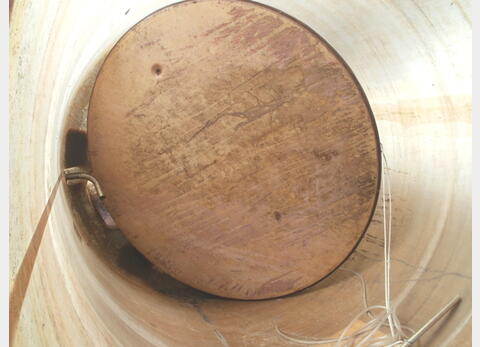 Cuve polyester de 150 hls cylindrique