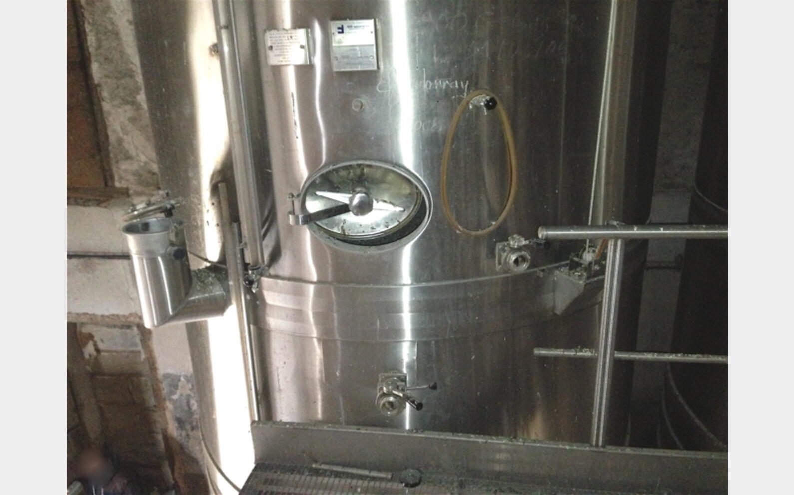 Cuve INOX 316L 2 COMPT.