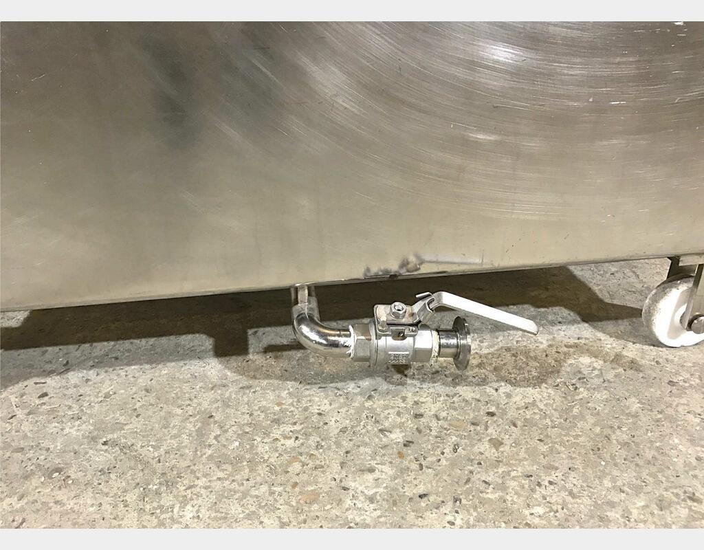 Cuve de stockage parallélépipèdique - sur chassis de 200 L