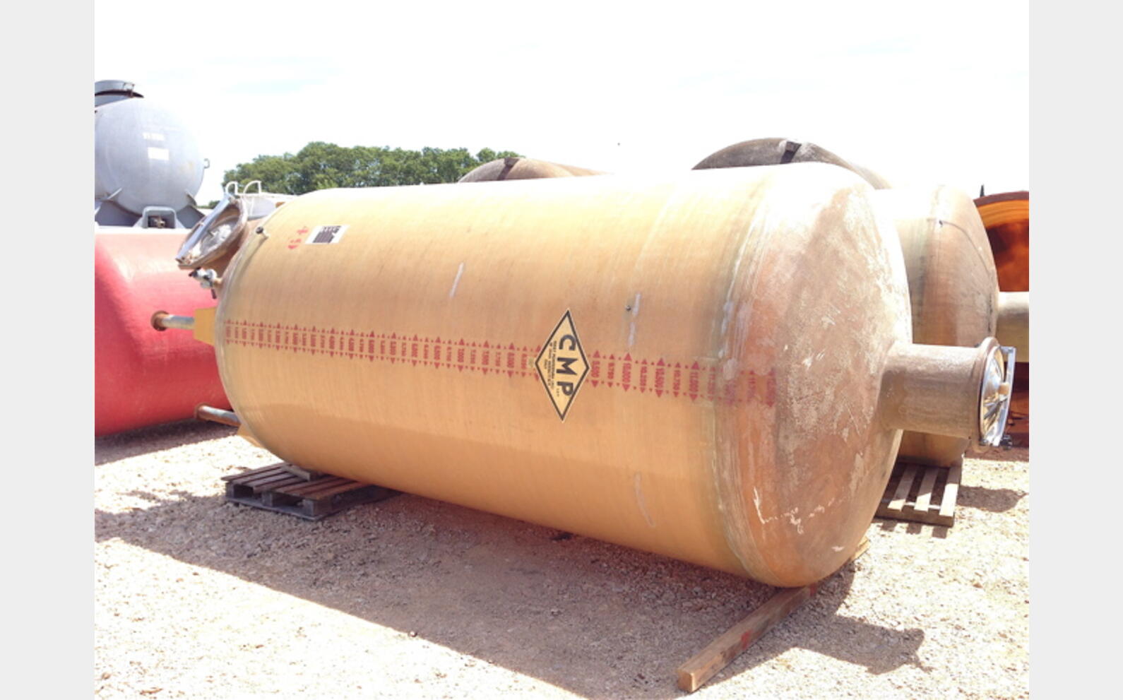 Cuve fibre de 120 HLS