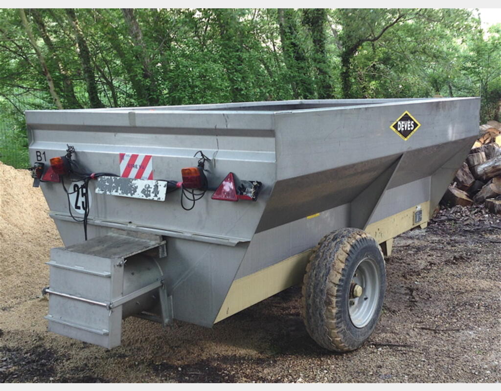 Benne &agrave; vendange inox 40 Hls