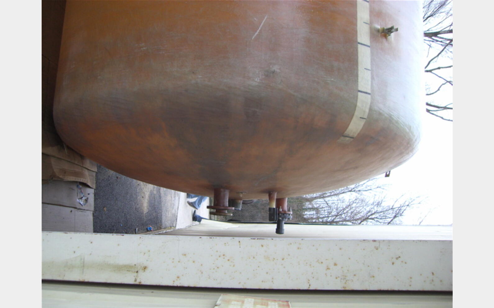 Cuve Polyester d'occasion 43m3