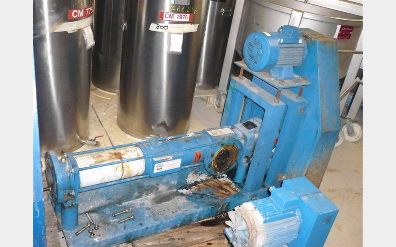 Pompe à rotor excentré (queue de cochon) - Marque : PCM