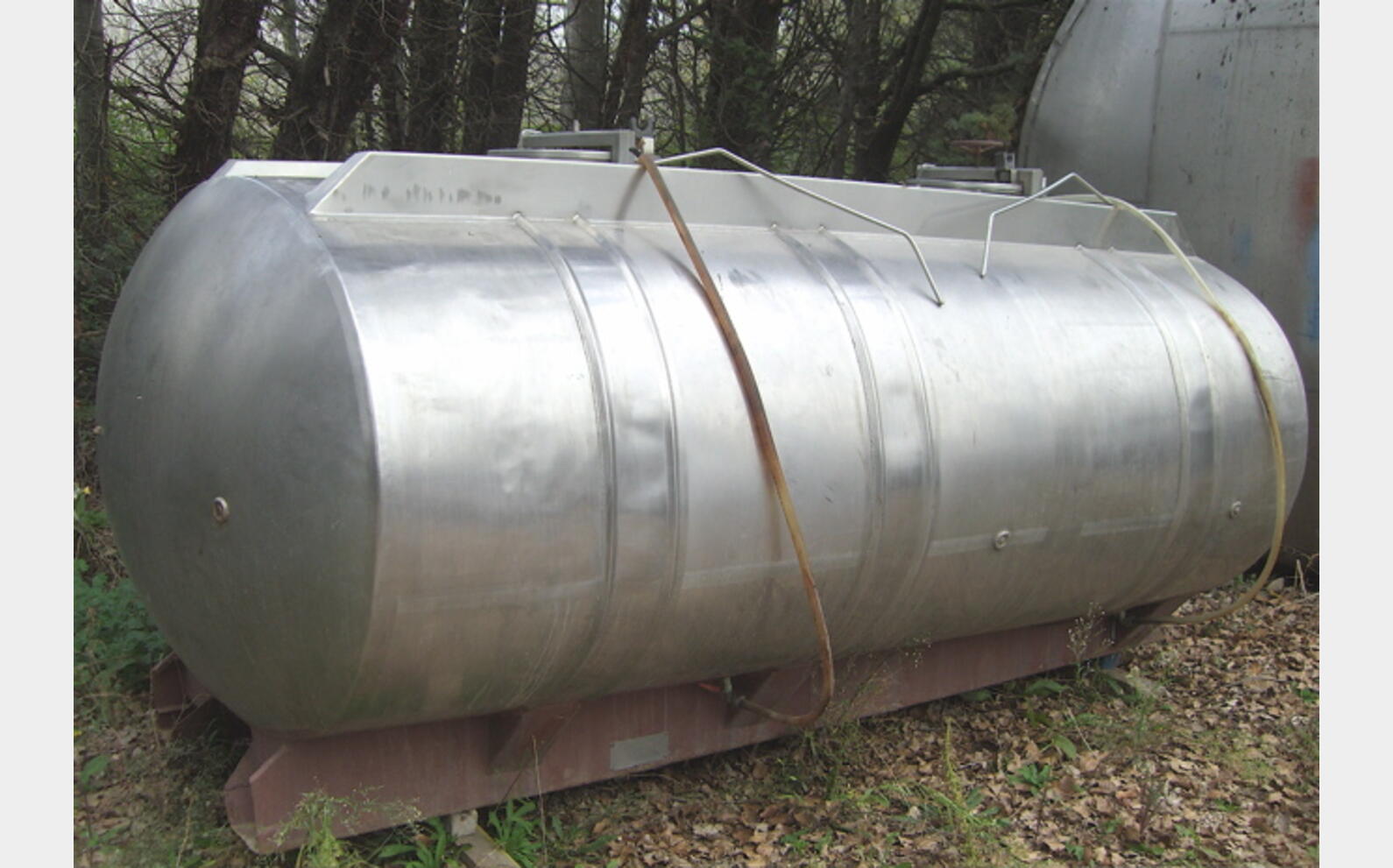 Citerne Inox de stockage, occasion 2 compartiments