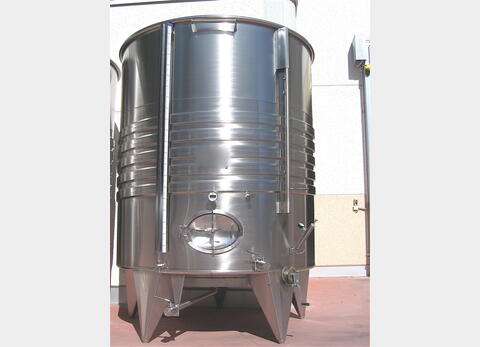 cuve INOX chapeau flottant MATERIEL NEUF Volume : 7500 litres