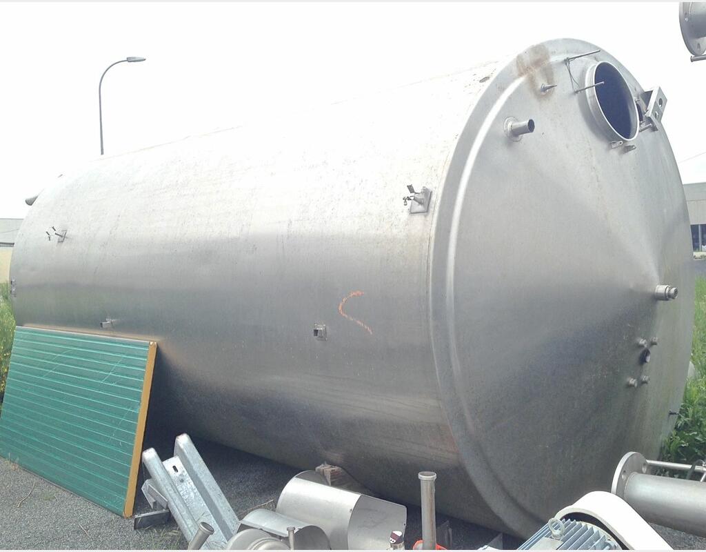 Cuve inox de stockage - isolée de 20 000 l