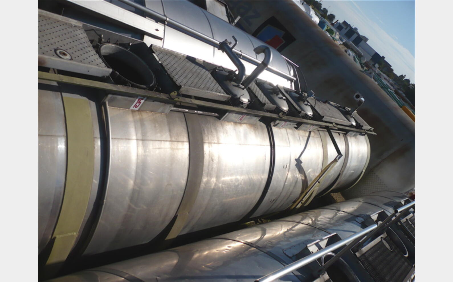 Cuve stockage INOX 316Ti Volume : 30.000 litres