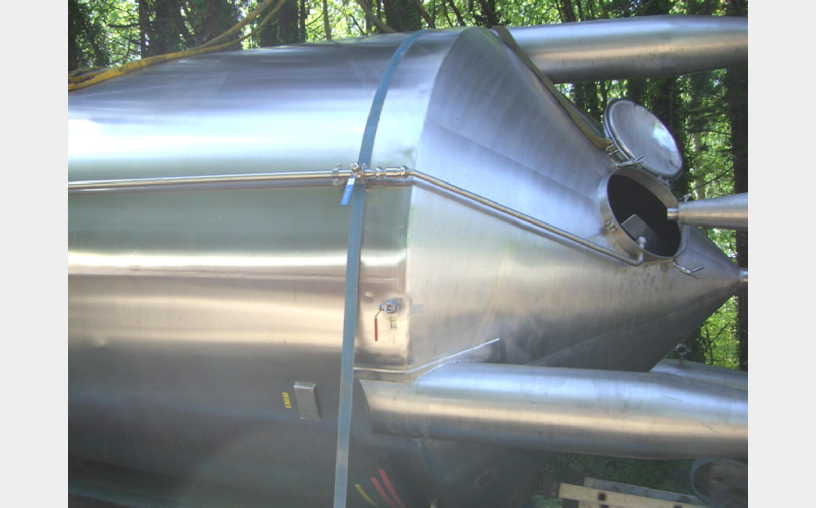 Cuve agit&eacute;e INOX