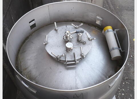 Conteneur de stockage en INOX 304L - Marque : BSI