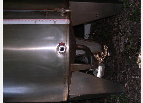 Cuve de stockage en INOX - Volume : 1000 litres