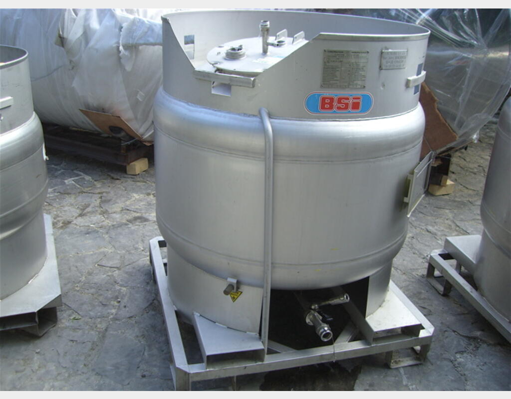 conteneur INOX 304L 850 litres