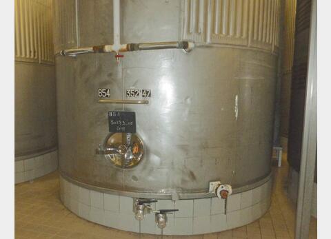 Cuve inox de stockage refroidie Provenance : agroalimentaire (champagne) Marque : ZIEMANN HENGEL