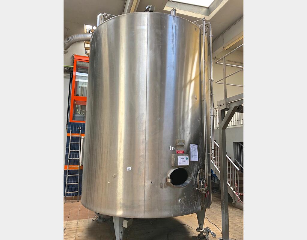 Cuve inox agit&eacute;e isol&eacute;e N&deg;T5 Marque : PIERRE GUERIN