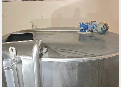 Cuve m&eacute;lange inox