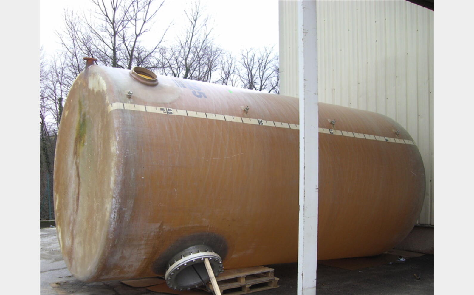 Cuve Polyester d'occasion 43m3