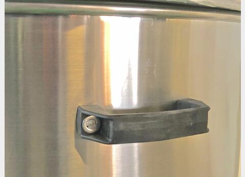 304 stainless steel tank - On wheels 1,3HL (139 litres) ARSILAC
