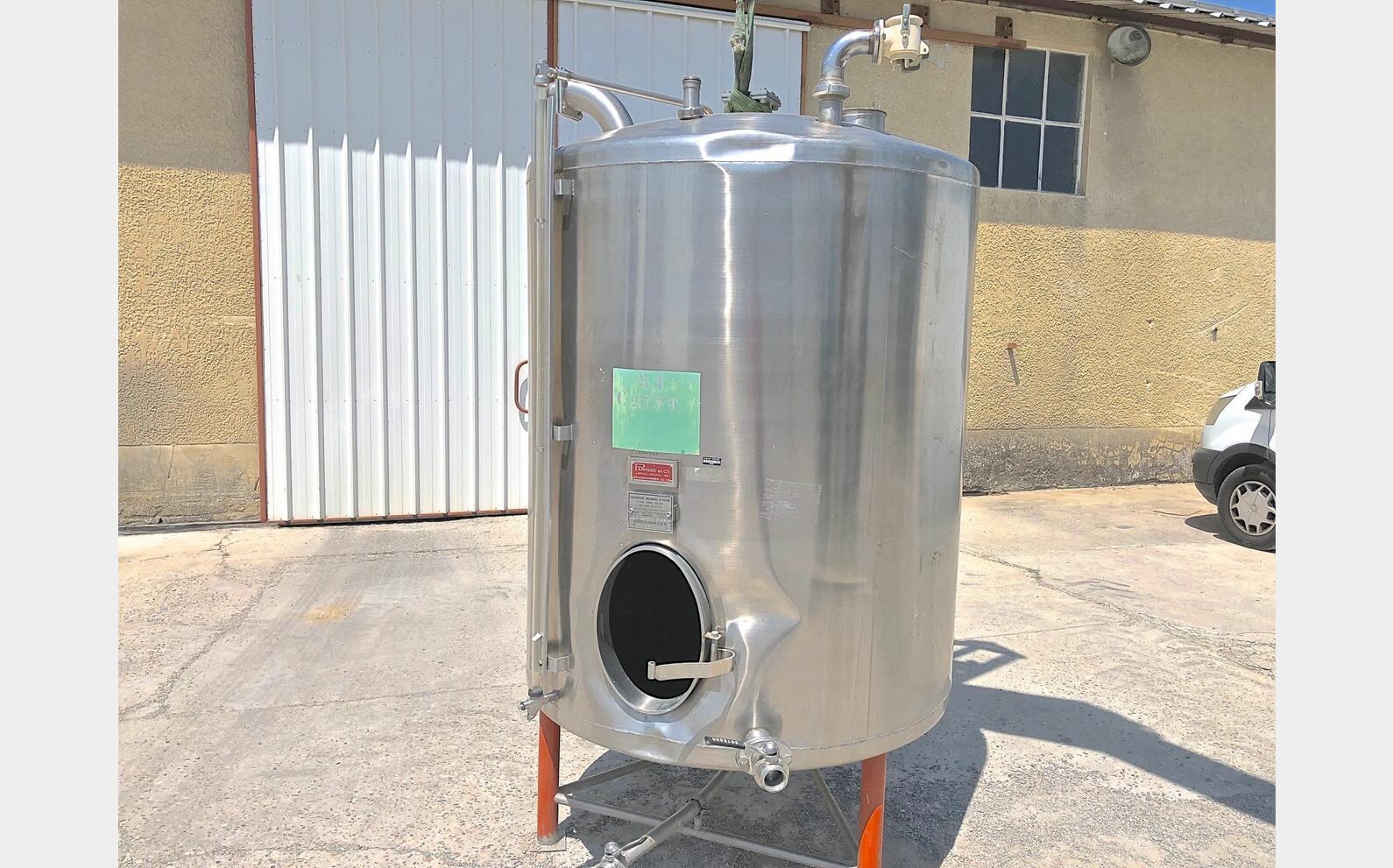 Cuve stockage inox SHO19