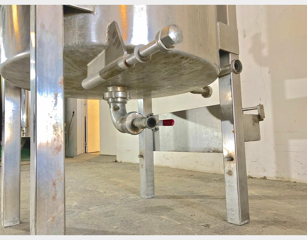 Cuve inox de macération - Volume : 300 litres