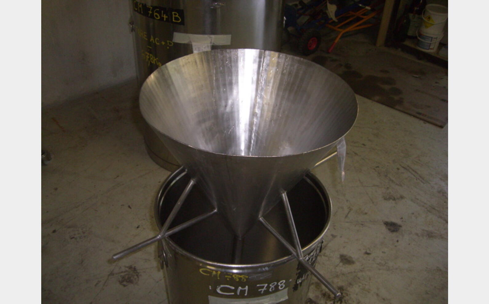 Entonnoir inox
