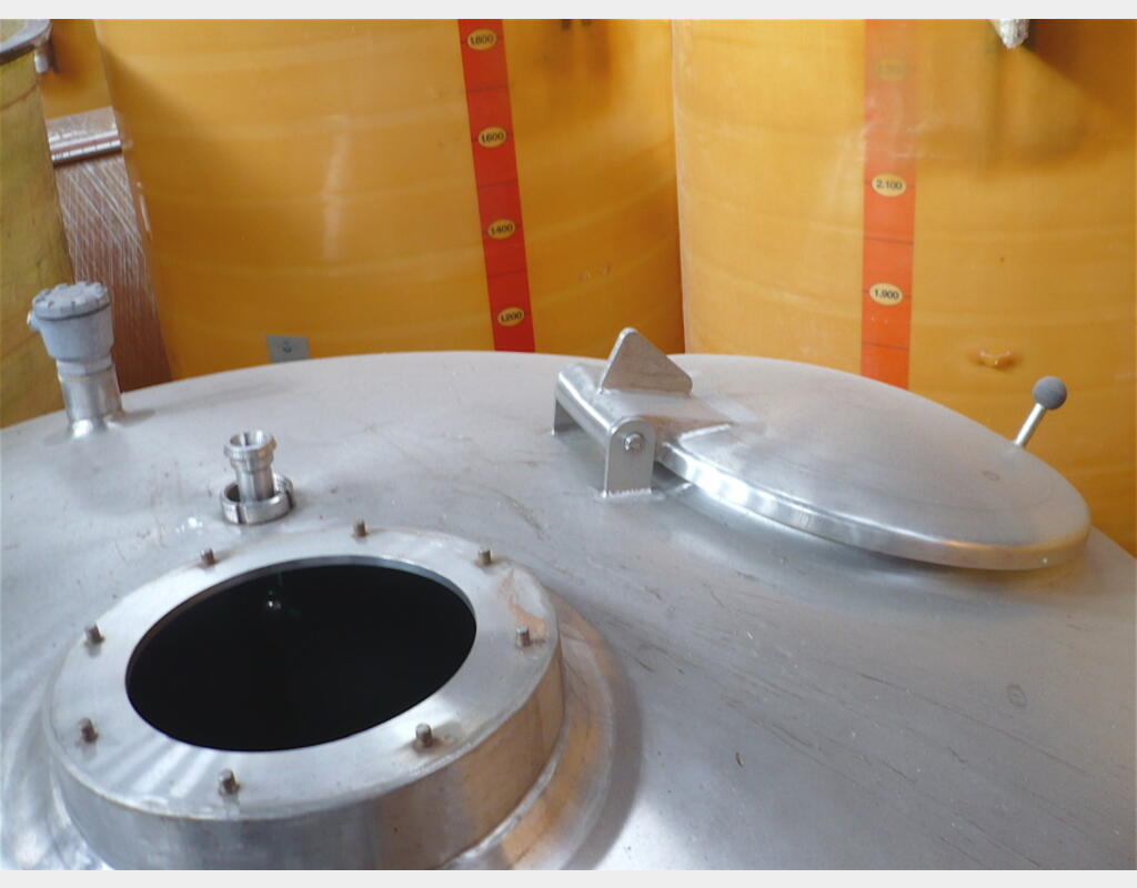 cuve de stockage de 5.000 litres - INOX