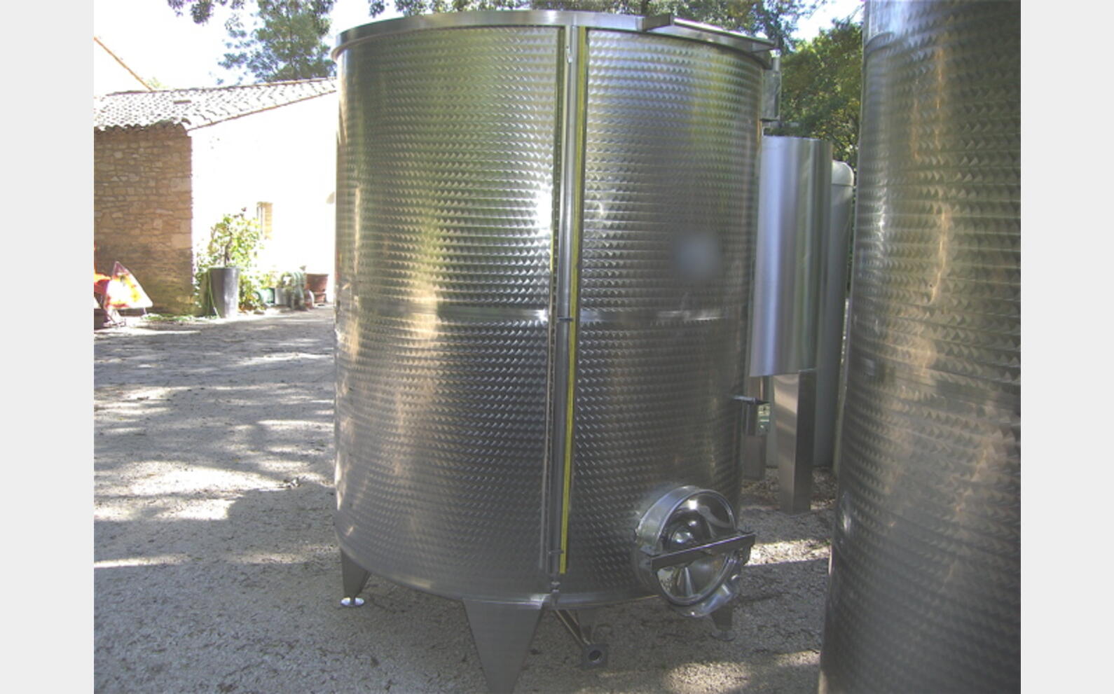 cuve INOX 304 chapeau flottant MATERIEL NEUF