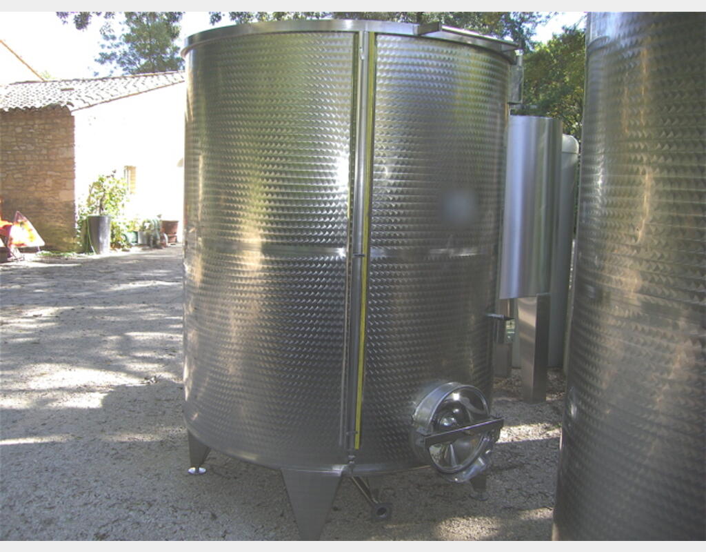 cuve INOX 304 chapeau flottant MATERIEL NEUF