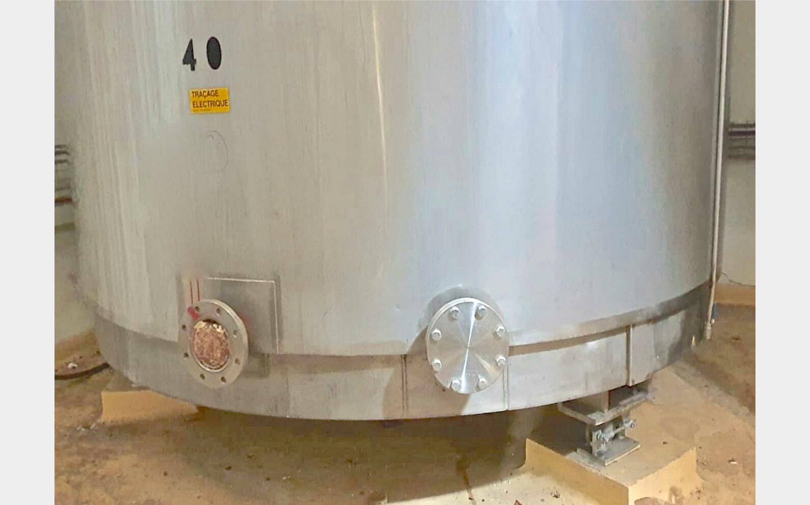 Insulated stainless steel mixing tank 540 HL (54 000 liters) LABBE