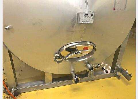Cuve Inox 316L horizontale Marque : STAI