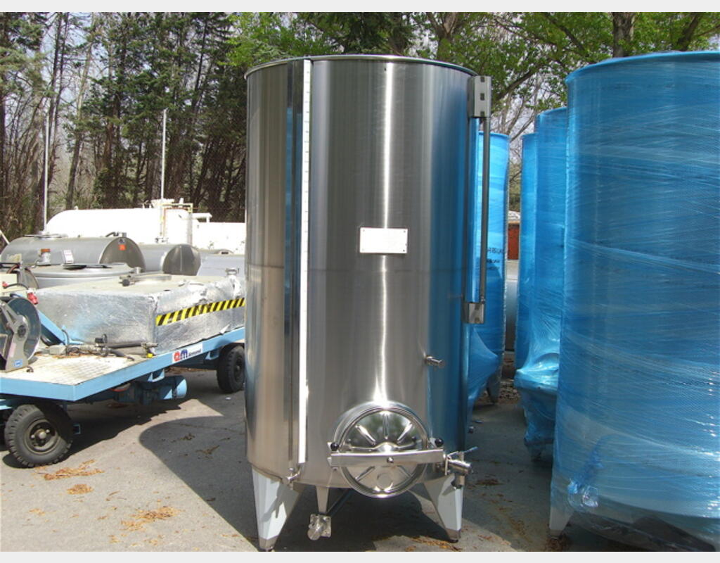 Cuve inox &agrave; chapeau flottant MATERIEL NEUF