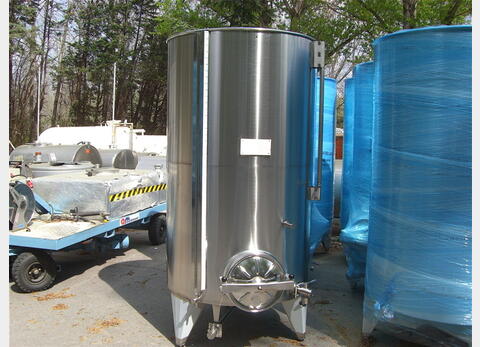 Cuve inox &agrave; chapeau flottant MATERIEL NEUF