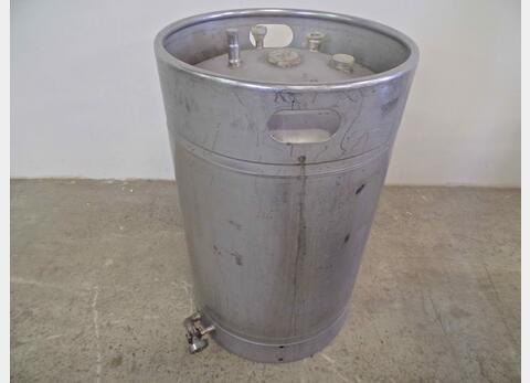 Cuve de stockage en inox - Volume : 225 litres