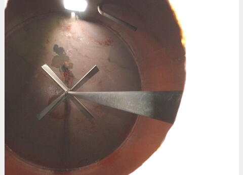 Cuve Acier revétu agité - Cylindrique fond plat